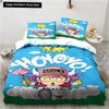 Новый милый мультяшный DR S-Slump Arale комплект постельного белья с рисунком аниме простыня King Twin Double Boys комплект постельного белья из микрофибры или полиэстера пододеяльник
