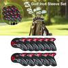 11 шт. чехлы для клюшек для гольфа из искусственной кожи, защитные чехлы для головок клюшек с рисунком орла, чехлы для головок клюшек для гольфа, аксессуары для гольфа для всех клюшек для гольфа