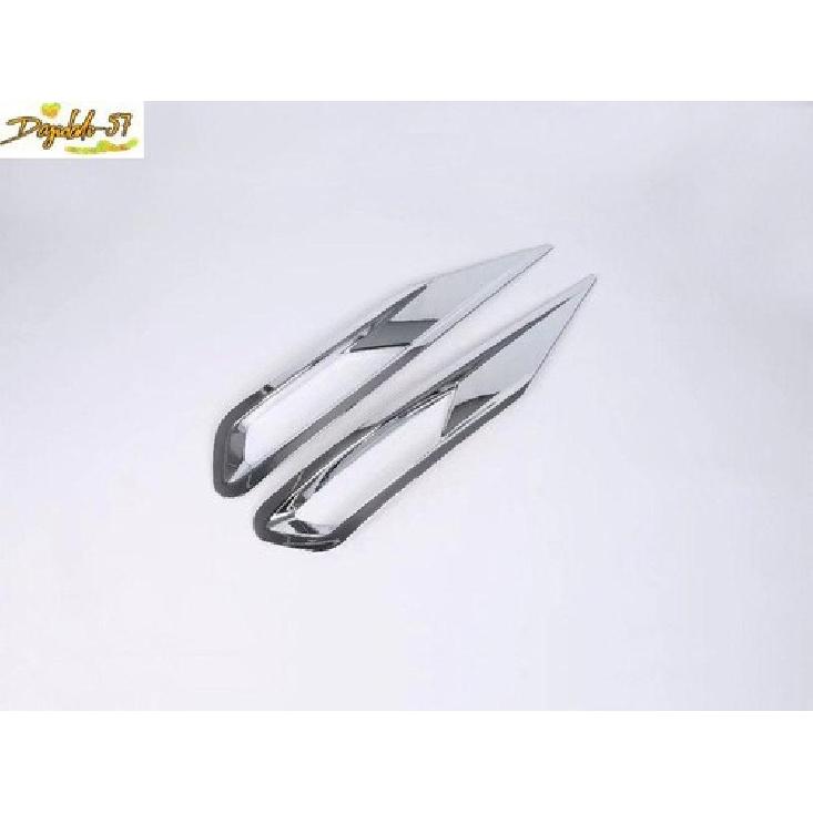 Хромированная Накладка на Веко Противотуманной Фары Переднего Бампера 2 шт. Для Volvo XC60 2018 -