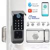 TTLock APP WiFi Замок с отпечатком пальца Tuya Водонепроницаемый Bluetooth Наружный Замок для ворот Кодовый Замок IC-карта Бесключевой Умный Дом Электронный Замок для двери
