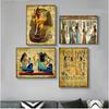 Retro Egyptian Landscape Wall Picture for Living Room Religious Painting Canvas Art Poster and Prints Home Decoration No Frame