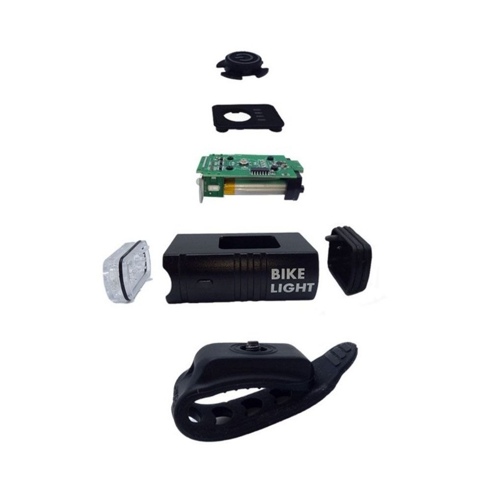 Smart Sensor LED Bike Front Light Bright Light Bicycle Front Lamp Night Riding