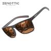 ZENOTTIC Поляризованные солнцезащитные очки Шейд для женщин мужчин Легкая оправа TR90 Защита UV400 Квадратные солнцезащитные очки 2024 2025