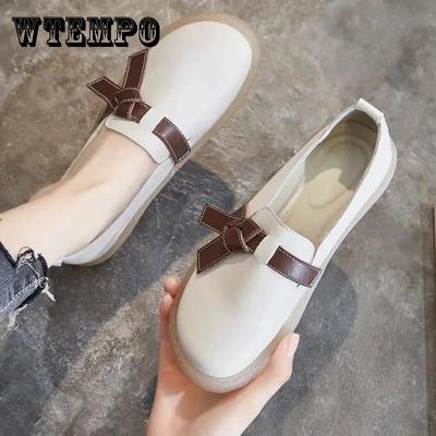 Женская весенне-осенняя обувь. Белые туфли на плоской подошве. Нескользящая обувь на мягкой подошве для беременных. Обувь-шапка с педалью. Удобная повседневная обувь для мам.