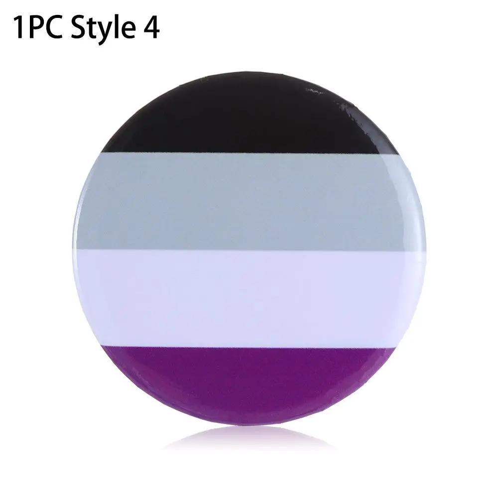 LGBTQ Art Pins Pride Lesbian Gay Rainbow Flag Brooch Pansexual Asexual Bisexual Transgender Symbol Badge Jewelry