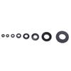 Assortment Gasket Automobiles Black Replacement Set Attachment Connector Faucet Flat Ring Grommet M2-M10 Nylon