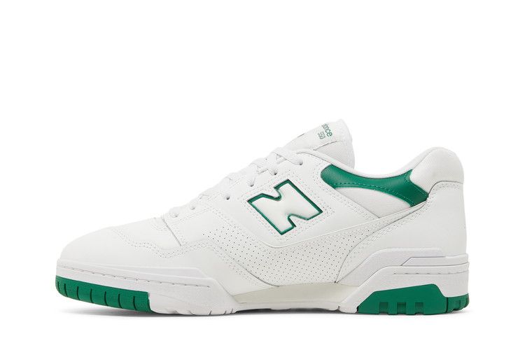 Мужские кроссовки New Balance 550 Белый Классический Зеленый Белый/Классический Сосновый/Летний Туман