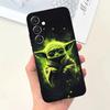 Милый Чехол для Телефона Baby Y-Yoda Чехол для Телефона Для Samsung S25,S24,S21,S22,S23,S30,Ultra,S20,Plus,Fe,Lite,Note,10,9,5G Черный Чехол