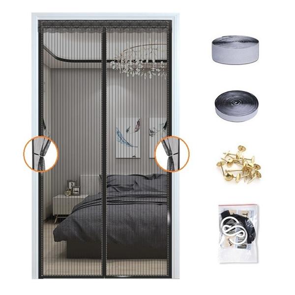 2022 Новый магнитный экран, дверная занавеска, противомоскитная сетка, сетка от насекомых, автоматическое закрытие, простая установка