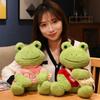 25 см одетая лягушка мунг боб плюшевая игрушка Cure Happy Comfort кукла подушка для сна Bestie подарок на день рождения ребенка фото украшения