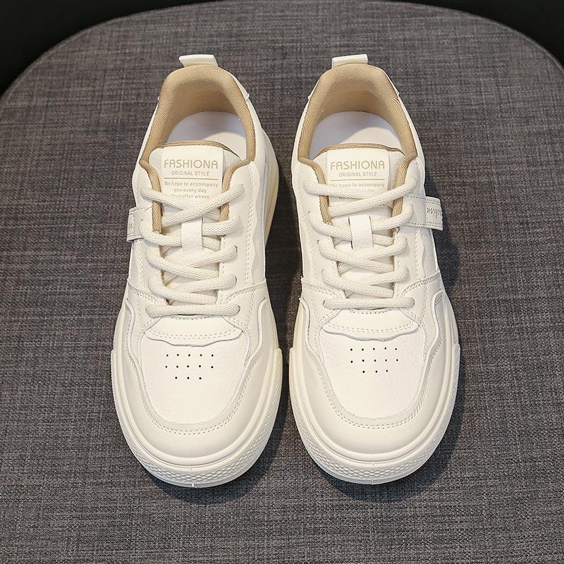 Spring New White Shoes Female Online Influencer All-Matching Comfortable Sports Casual Platform Sneaker Sneakers