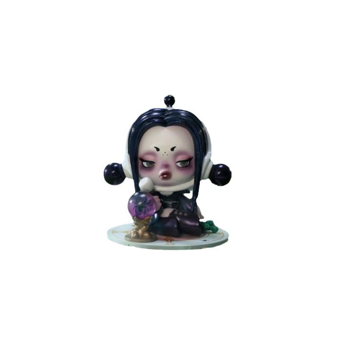 POP MART SKULLPANDA Коллекция Семейка Аддамс Милые Мистери-боксы, Одиночный Мистери-бокс