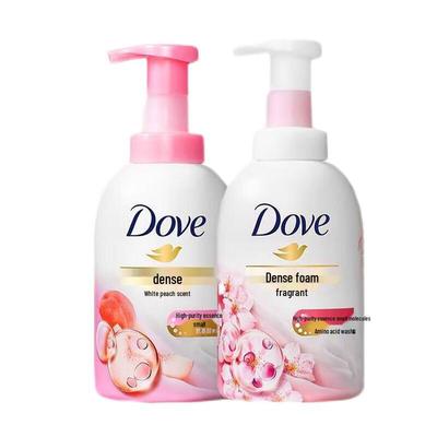 Набор пенящегося геля для душа Dove (Белый Персик и Цветок Вишни)