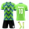 Personalised Shirts Kit Mens Girls With Name Number Custom Football Jerseys For Boys Training Suit