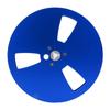 Open Reel Sound Tape Empty Reel Aluminum Alloy 3 Holes 1 4 7 Inch Empty Tape Reel for TEAC for ReVox Studer Blue