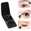 4Pcs/Set Premium Stainless Steel Precision Tweezers Beauty Brow Grooming Tool Set  Travel Use
