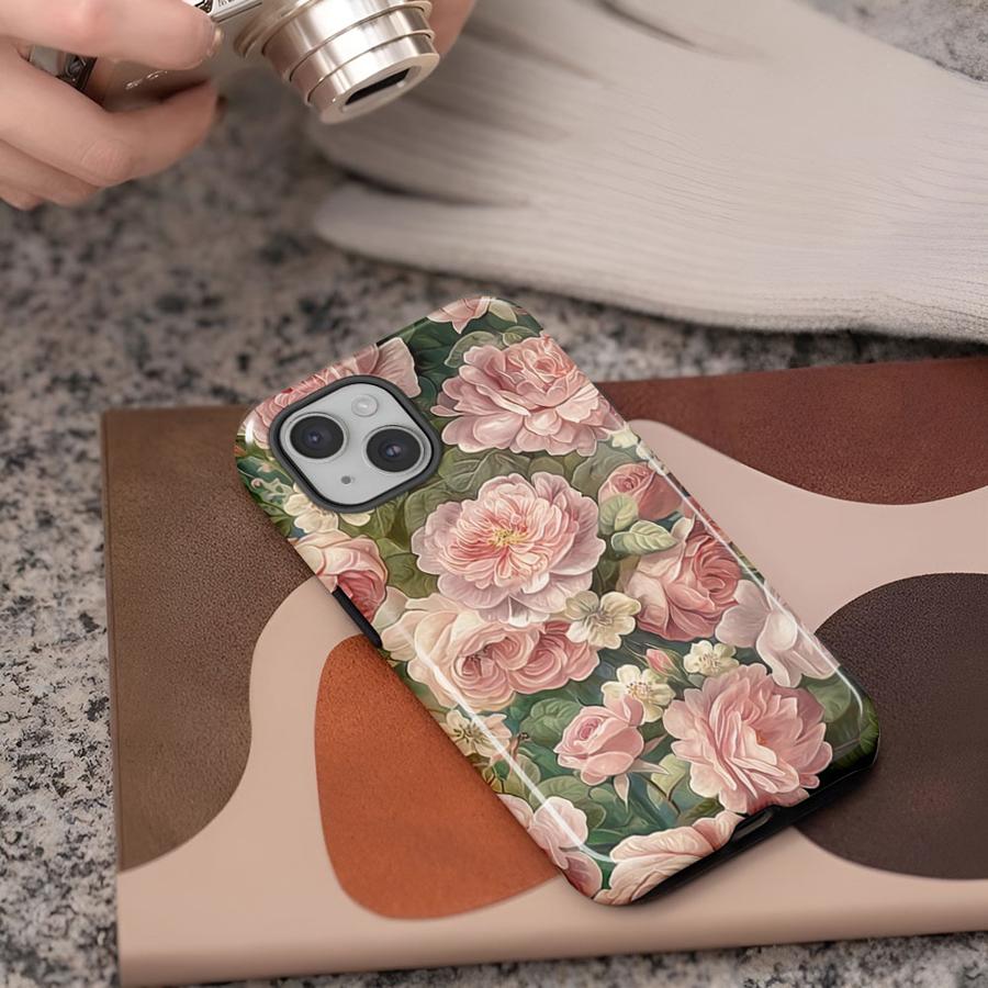 Fashionable Flowers Phone Case for Apple iPhone 17 15 Plus 16 16e 12 Pro Max XS XR 13 14 Air 11 Soft Cover Capa