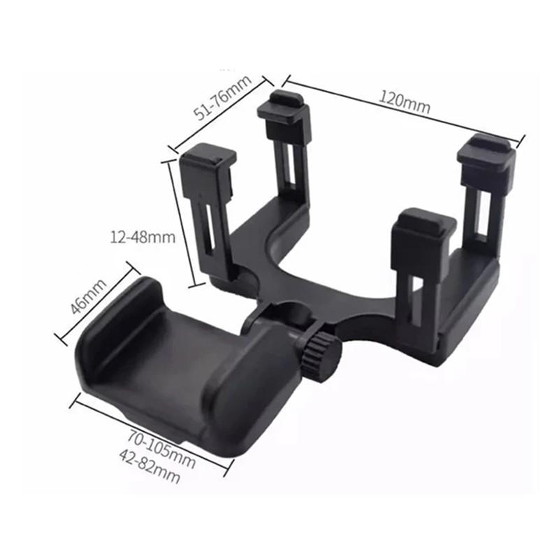 Car Rear View Mirror Phone Holder For Cell Phone Support 360 Rotatable Mobile Phone Bracket GPS Mount Rack Stand