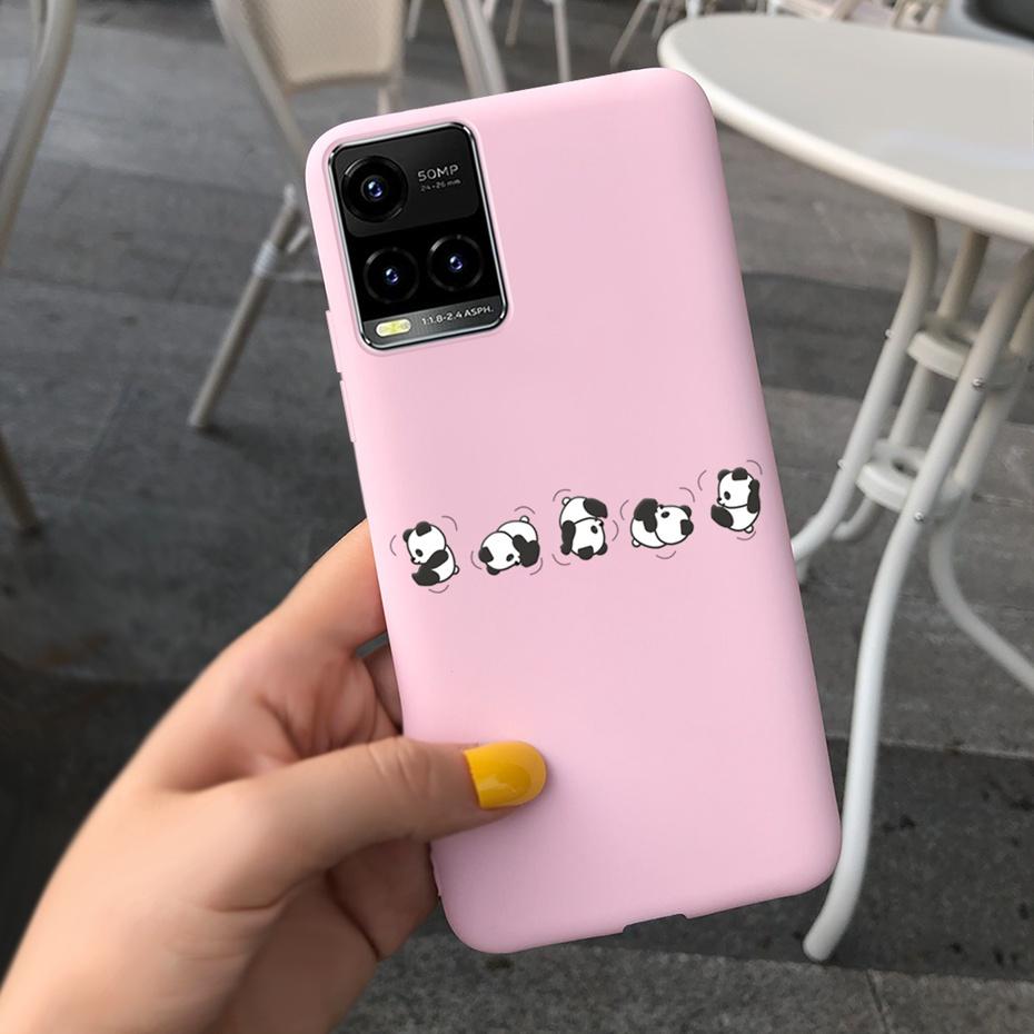 Милый силиконовый чехол для Vivo Y33s Чехол-бампер для телефона Vivo Y21 2021 Y21s TPU На Vivo Y33S 4G Y33 S Y21 Y 21S Coque Fundas