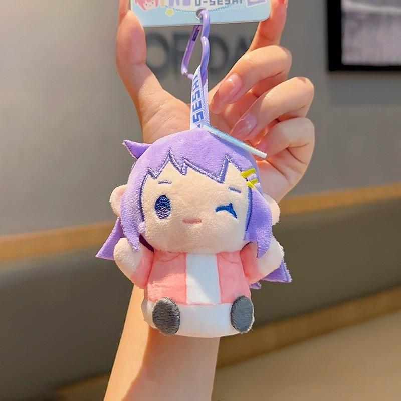 Плюшевый брелок с мультяшными персонажами, подвеска-мягкая кукла, украшение для рюкзака, подарок