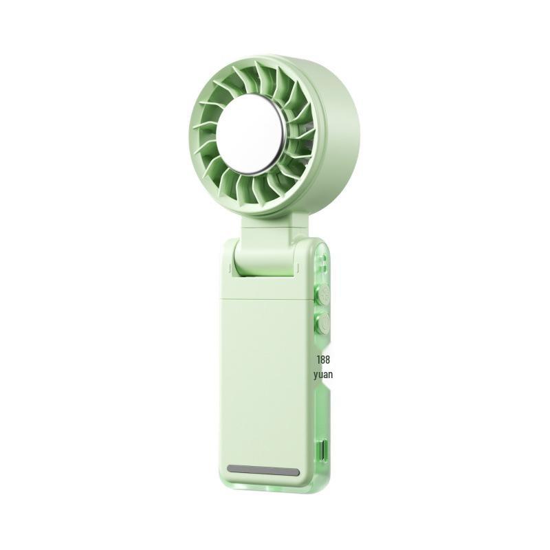 High-Speed 2026 Foldable Turbine Cooling Handheld & Waist-Hanging Mini Fan