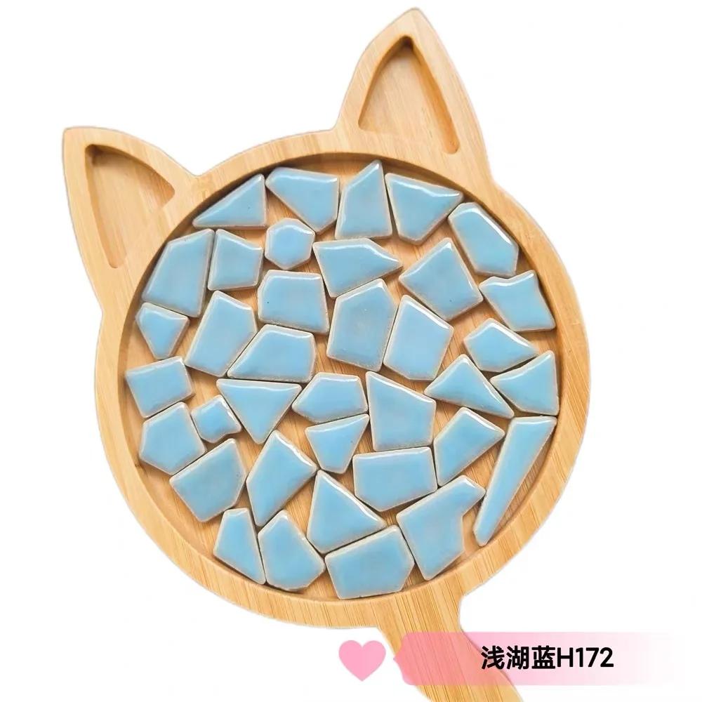 100г Фарфоровая мозаичная плитка Сделай сам Ремесло Керамическая плитка Материалы для изготовления мозаики хобби кусочки оптом