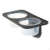 & Amphibians Gecko Suction Cup Feed Bowls Food Container with Bowl for Reptile Feeding , Double