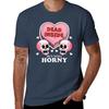 Dead Inside But Still Horny Funny Valentines Day Heart Skull Tshirt Dry Fit Athletic Short Sleeve Shirt