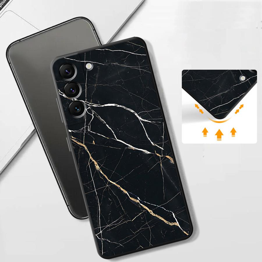 Мраморный чехол для телефона Samsung Galaxy A51 A52 A52s A53 A54 A55 A71 A72 A21s A31 A41 A16 A50 A70s Роскошная крышка