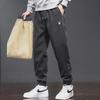 Men's Velvet Lyocell Sweatpants: Comfortable, Casual, Loose Leggings for Spring and Autumn