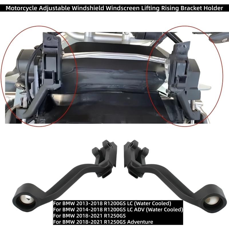 Motorcycle Adjustable Windshield Windscreen Lifting Rising Bracket Holder for BMW R1200GS LC ADV R 1200 GS Adventure 2013-