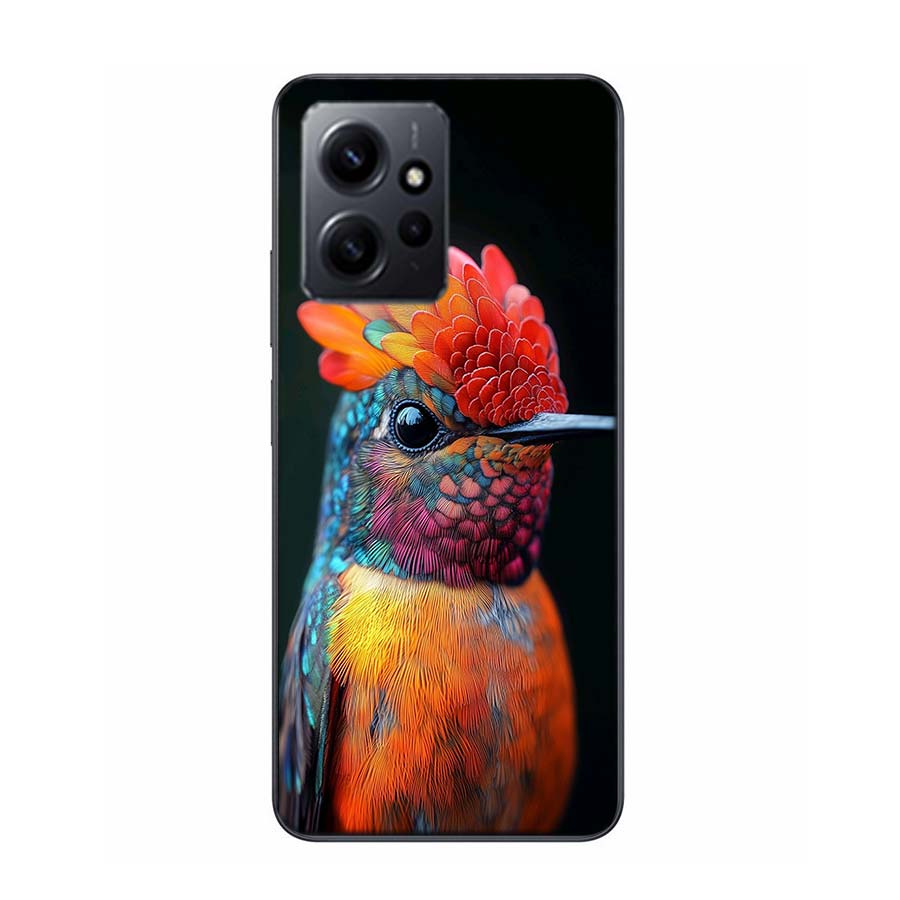 The Spirit of Hummingbirds Phone Case For Redmi 12 13C 12C 15C 9 10 10C Note 13 Pro Plus 14 15 Pro 9T 9C 9A TPU Soft Cover Clear