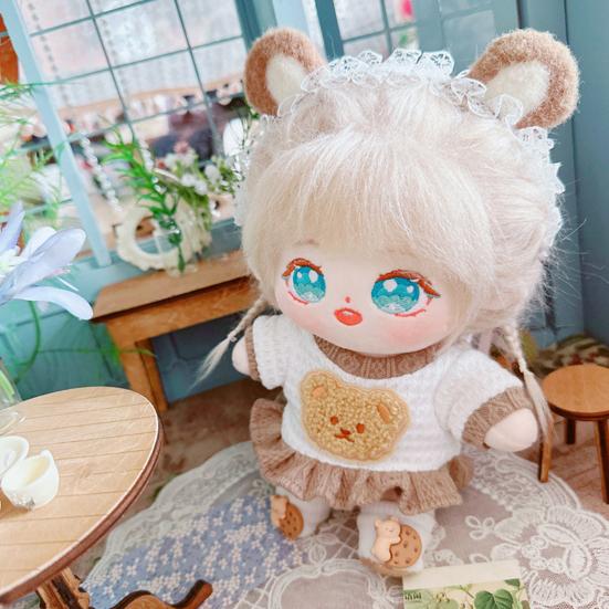 Изысканное мягкое износостойкое кукольное платье 20 см Idol Cotton Princess Toy Rop Play