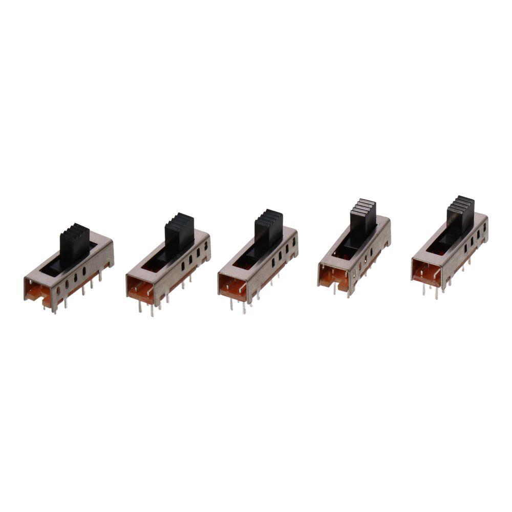 5pcs 10P 2P4T Toggle Switch SS-24E01 Micro Switch Miniature Micro Slide Switch