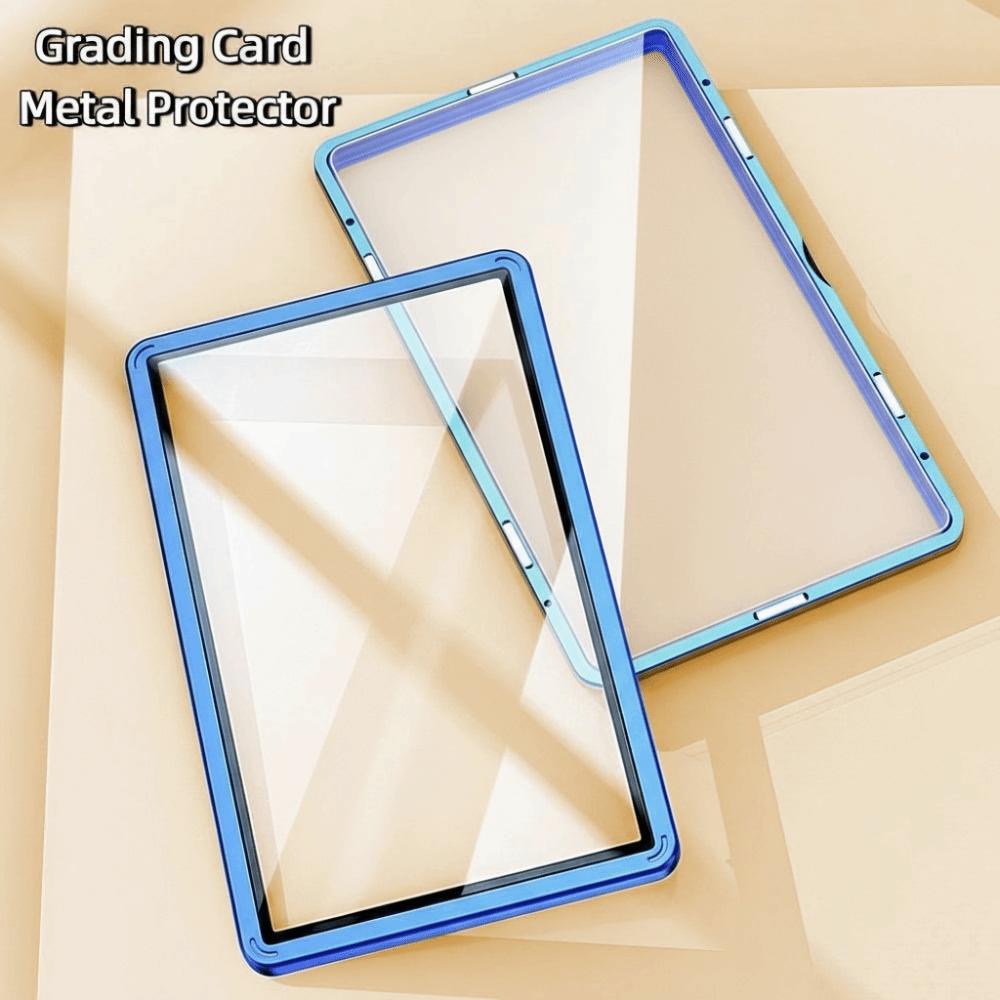 UV Protection Card Protective Case Aluminium Frame Magnetic Case Card Display