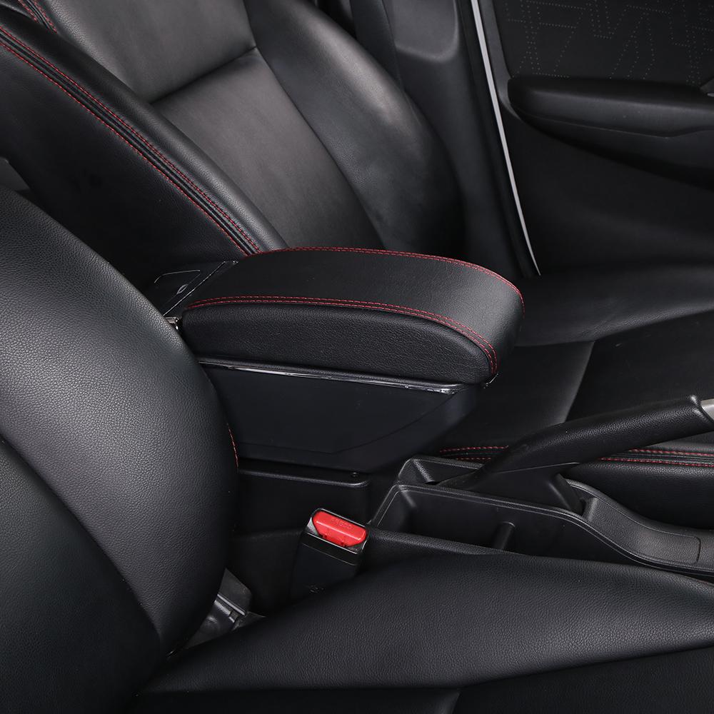 Автомобильный подлокотник для Peugeot 2008, модернизированный подлокотник, ящик для хранения, автомобильные аксессуары, выдвижной, 2019 2020 2021