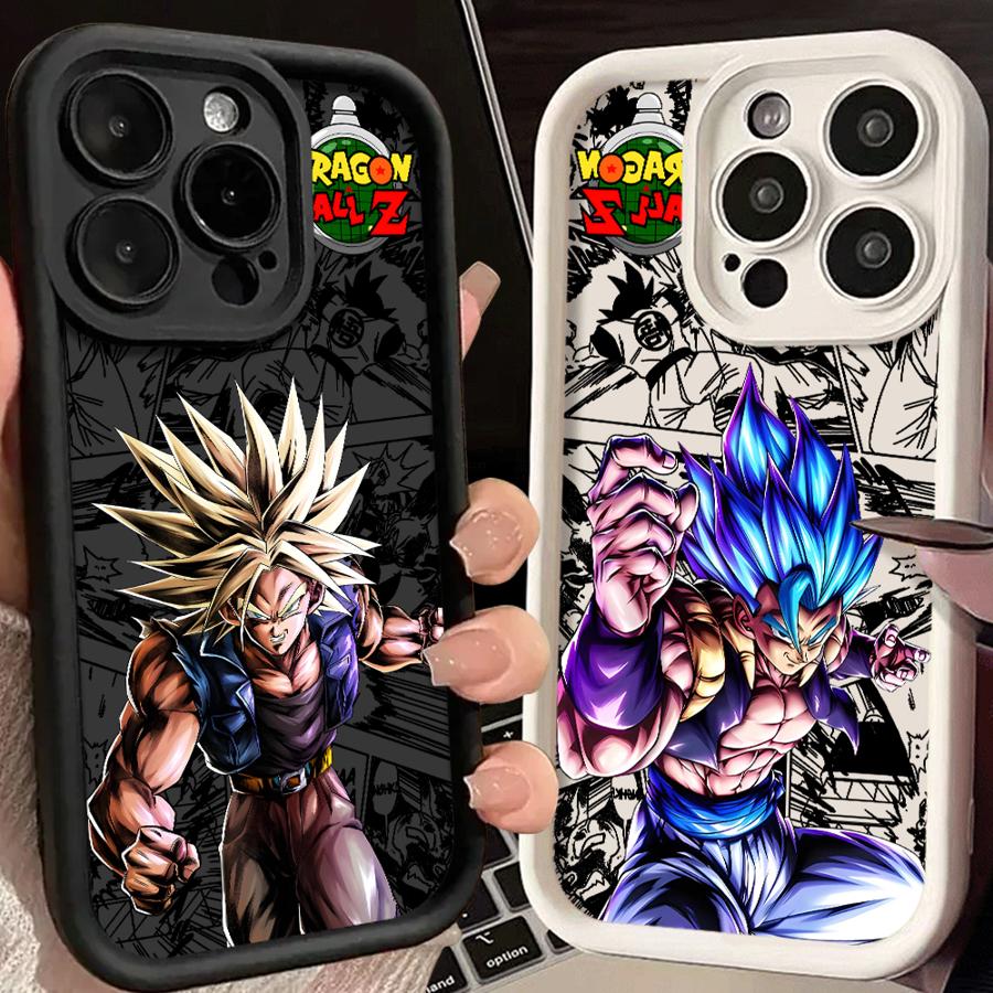 Phone Cover Case for iPhone 17 Pro Max 11 17Pro 15 Plus 16 12 Pro 13 14 Air Dragon Balls Trunks Vegeta