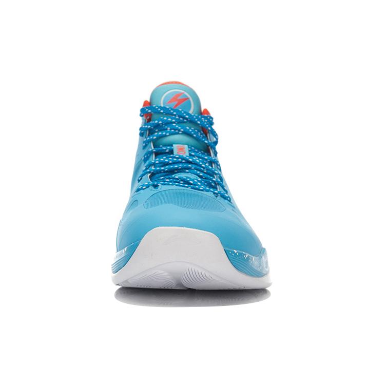 Li Ning SONIC 4 Текстиль, Разделенная Коровья Кожа Нескользящая Устойчивая к Истиранию Амортизирующая Поддержка Высокие ABPL011-5