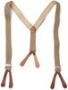 Mail Delivery Available for 1 Item YMCLKY Original British Military Type RAF Rubber Suspenders One Size Brown