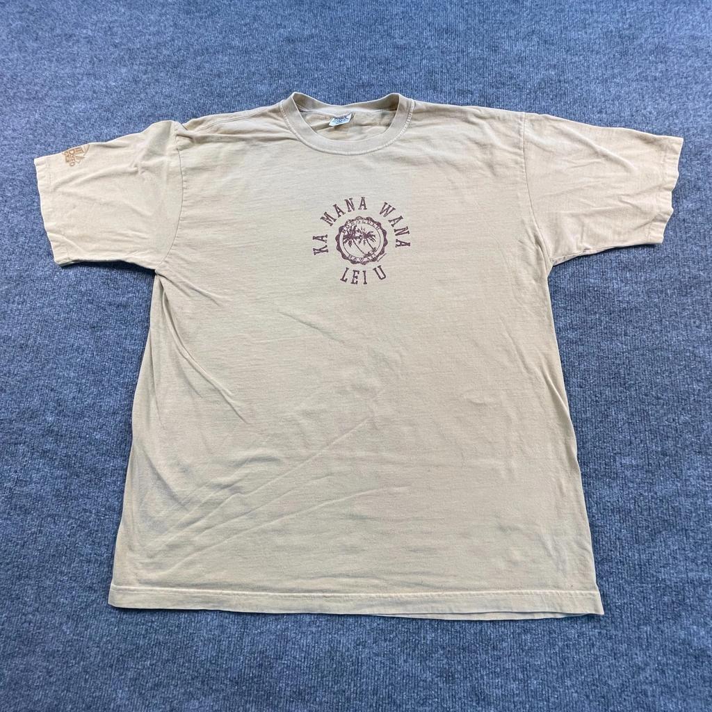 Винтажная забавная гавайская рубашка Common-I-Wanna-Lay-You XL 23x29 Crazy-Shirts