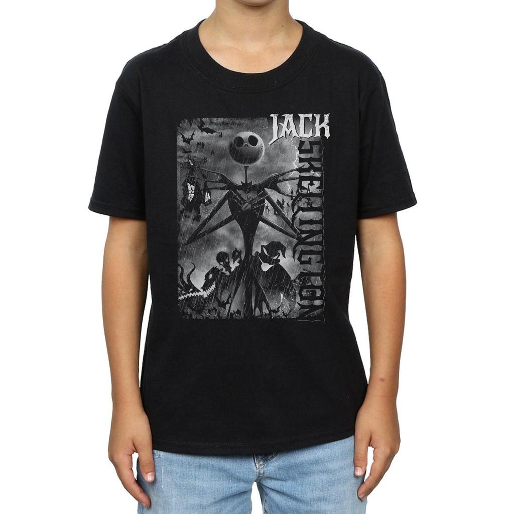 Disney Boys Nightmare Before Christmas Skellington T-Shirt