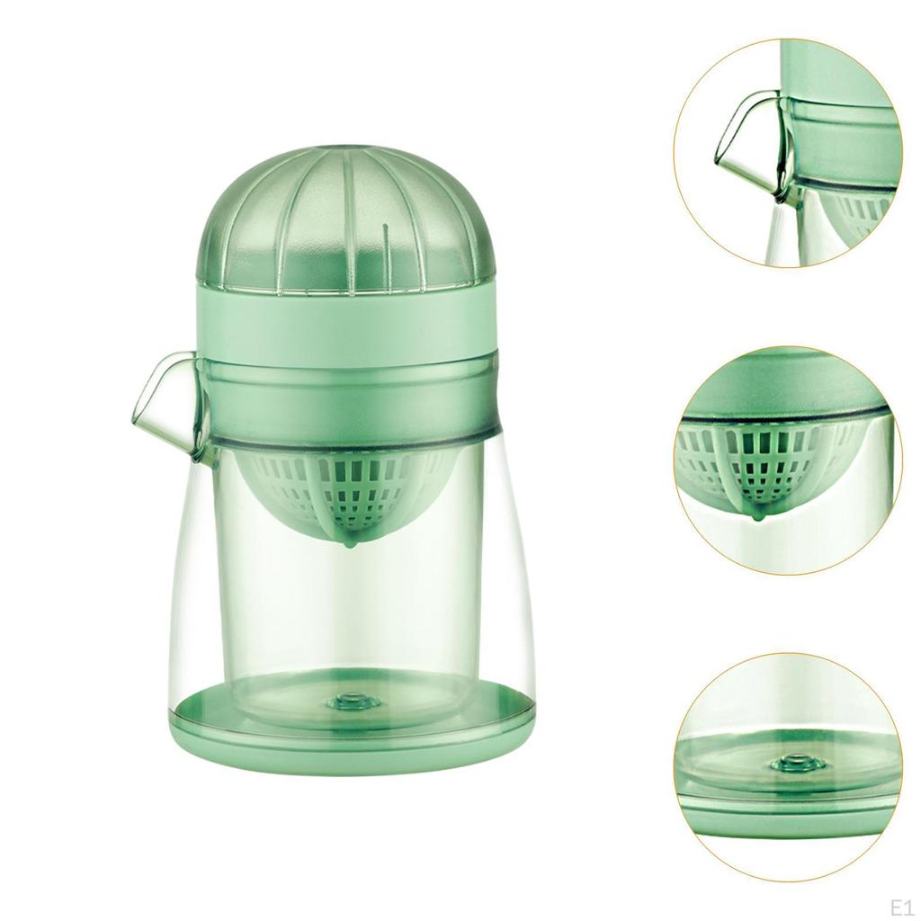 Ручная соковыжималка Маленькая соковыжималка Практичные кухонные принадлежности Легко очищается Вращение лимона