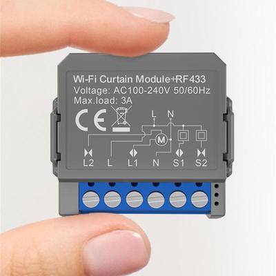 Tuya WiFi переключатель рольставней умный модуль штор мотор жалюзи 433 МГц пульт дистанционного управления для Alexa Google Home