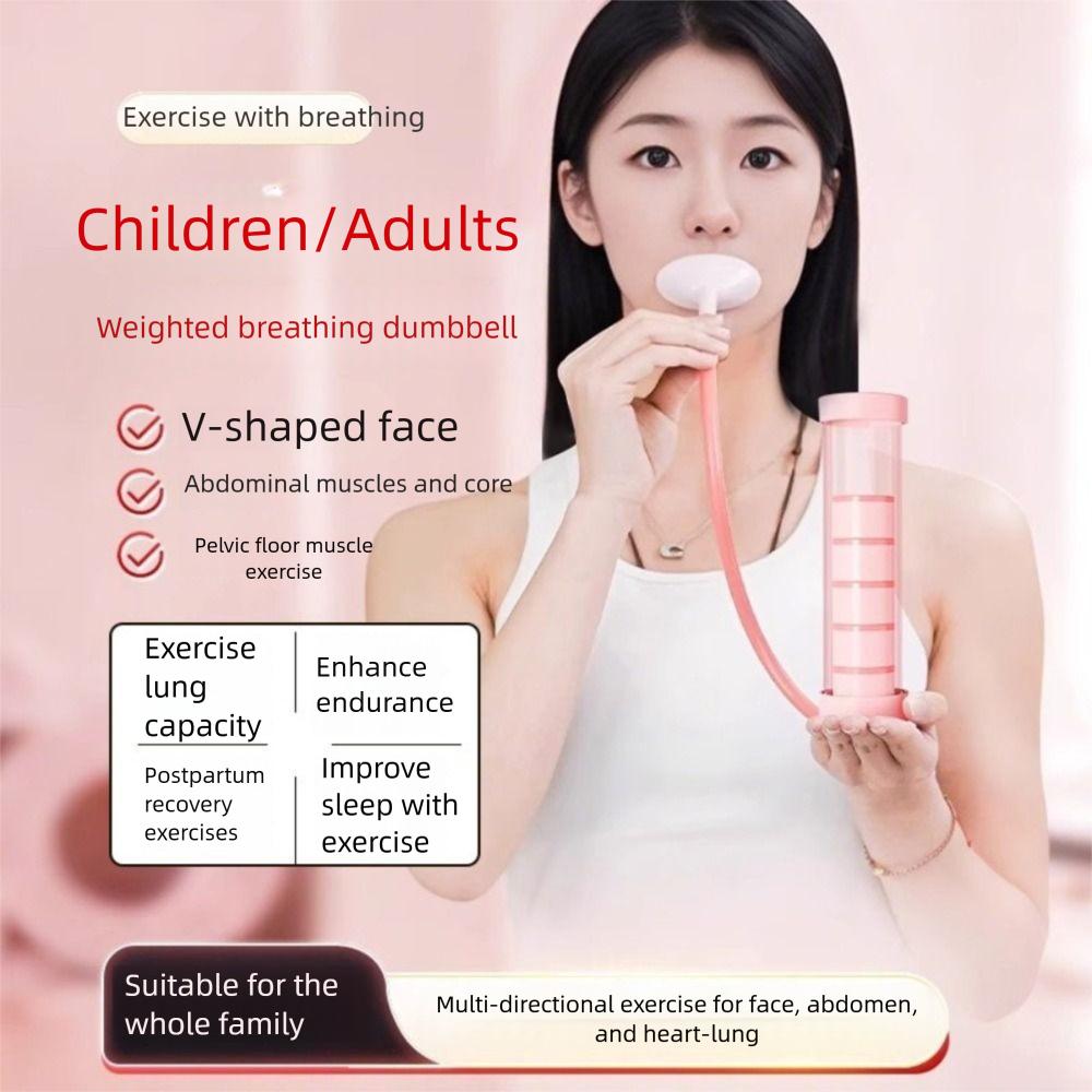 Muscle Trainer Lungs Fitness Trainer Lung Respirator Deep Breathing Trainer Fitness