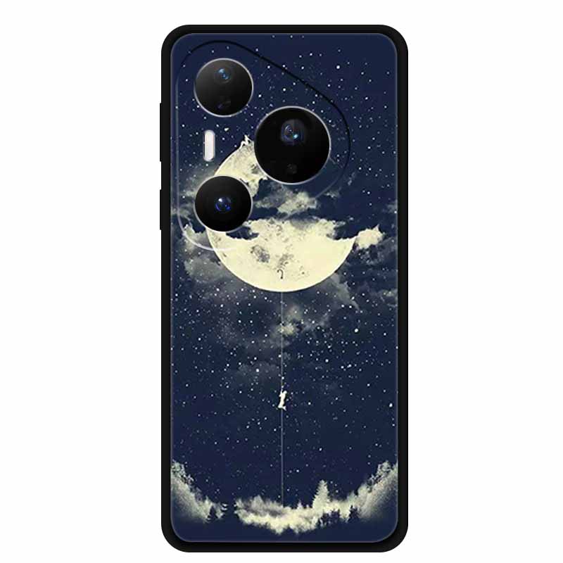 Чехол для телефона Huawei Pura 80 Pro+ Чехлы для Huawei Pura 80 Pro Крутой Силиконовый Мягкий ТПУ Чехол Ударопрочный Противоударный Чехол