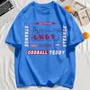 Strange Rabbits Oddball Teddy Printing T-Shirt Men Cotton Crewneck T Shirts Loose Clothes Summer Soft Short Sleeve