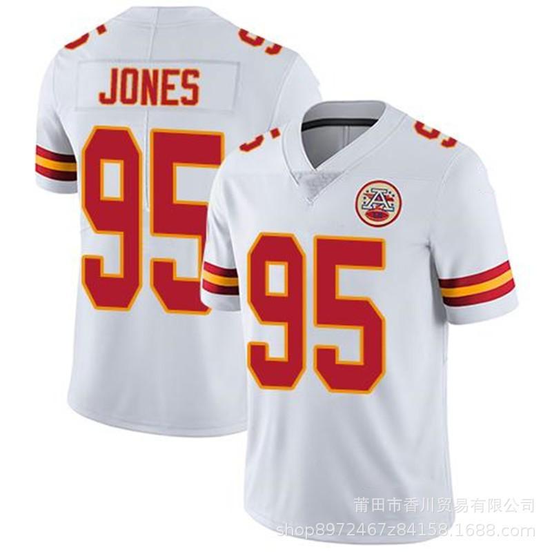 Kansas City Chiefs Mahomes Kelce Football Jersey Mens Sports Cotton Game