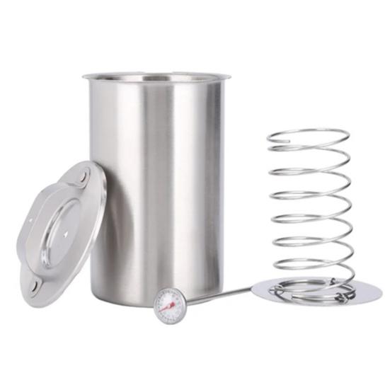 Мясная плита из нержавеющей стали, пресс для мяса, многофункциональный пресс для ветчины, маркер, машина, термометр с домашней кухней