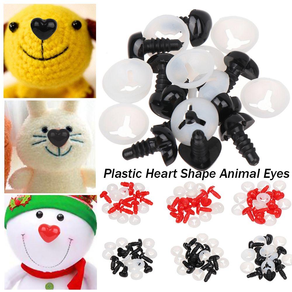 Розовый/красный/черный для куклы BJD, изготовление кукол своими руками, поделки, пластиковые глаза, безопасная игрушка для животных, глазное яблоко