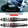 2Pcs Motorcycle Rear Shock Absorbers Suspension For ATV Gokart Electric Bike Hydraulic Adjustable Rear Motorbike